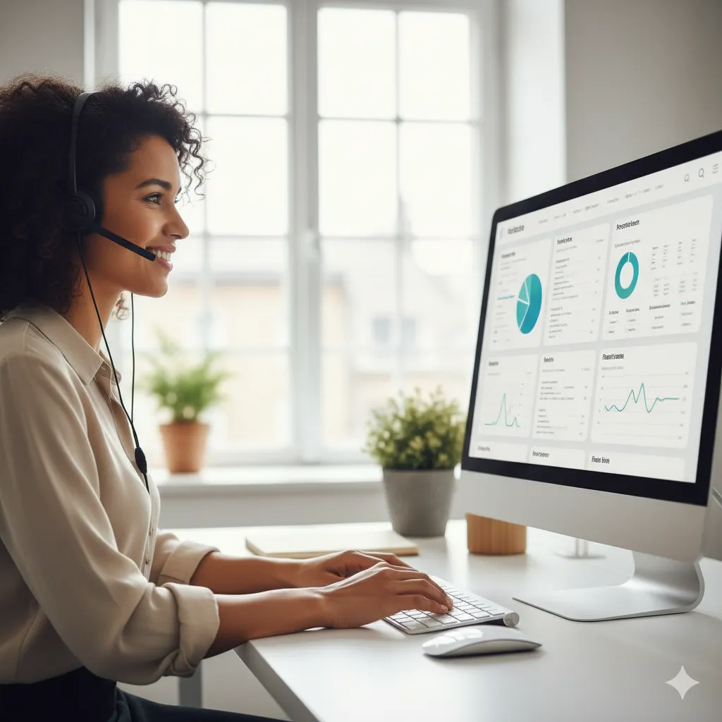 Friendly Serenya support team member